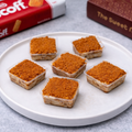 Biscoff Kalakand Barfi