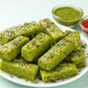 Green Palak Dhokla