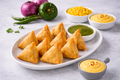 Mini Cheese Corn Samosa