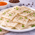 White Rumali Dhokla